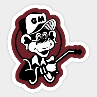 Grease Monkey Sticker